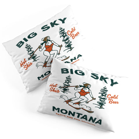 The Whiskey Ginger Big Sky Montana Pants Pillow Shams
