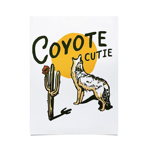 The Whiskey Ginger Coyote Cutie Poster