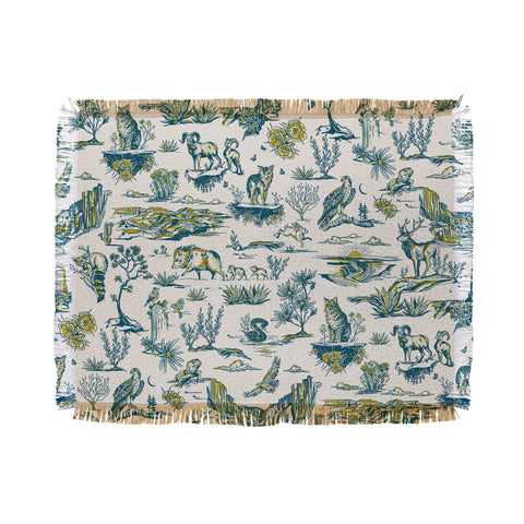 The Whiskey Ginger Grand Canyon National Park Arizona Throw Blanket