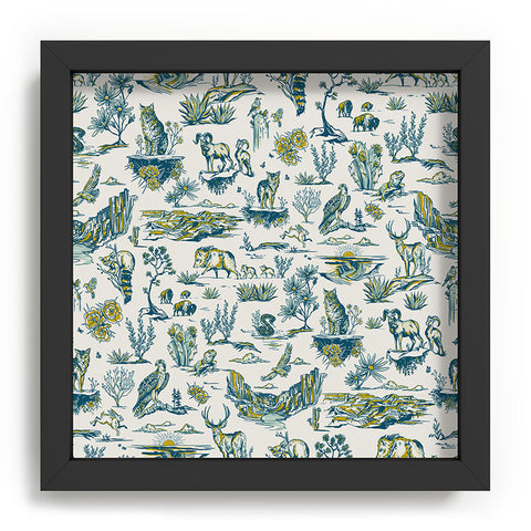 The Whiskey Ginger Grand Canyon National Park Wildlife Recessed Framing Square