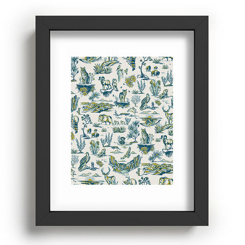 The Whiskey Ginger Grand Canyon National Park Wildlife Recessed Framing Rectangle