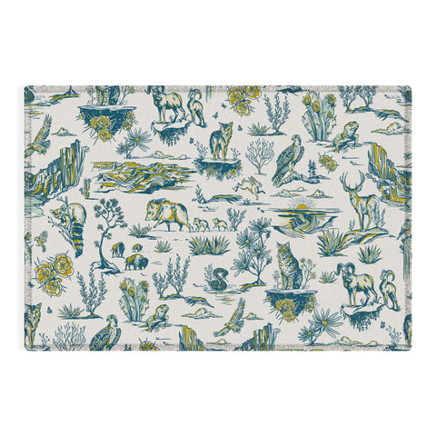 The Whiskey Ginger Grand Canyon National Park Wildlife Outdoor Rug