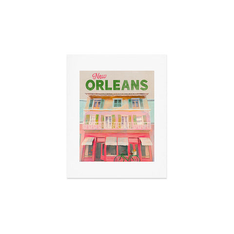 The Whiskey Ginger New Orleans French Quarter Art Print