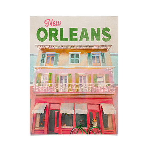 The Whiskey Ginger New Orleans French Quarter Poster