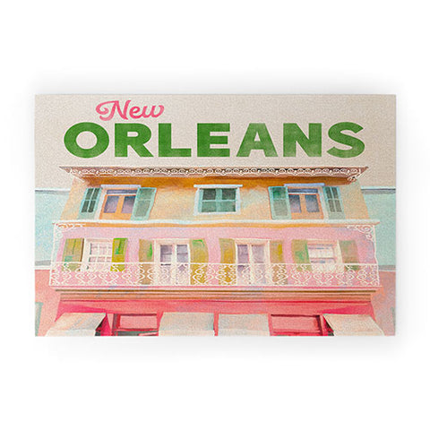 The Whiskey Ginger New Orleans French Quarter Welcome Mat