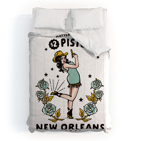 The Whiskey Ginger New Orleans Louisiana Cowgirl Comforter