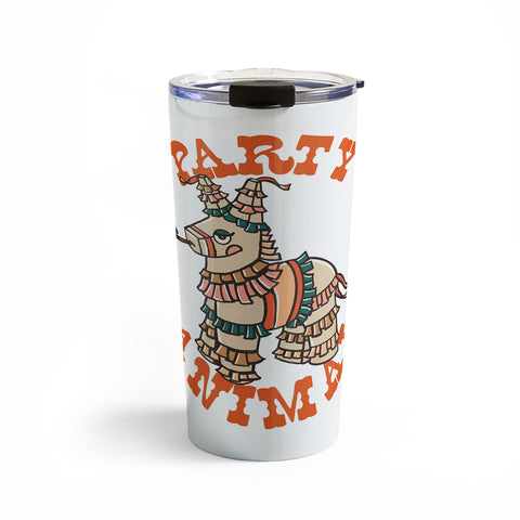 The Whiskey Ginger Party Animal Donkey Pinata Travel Mug