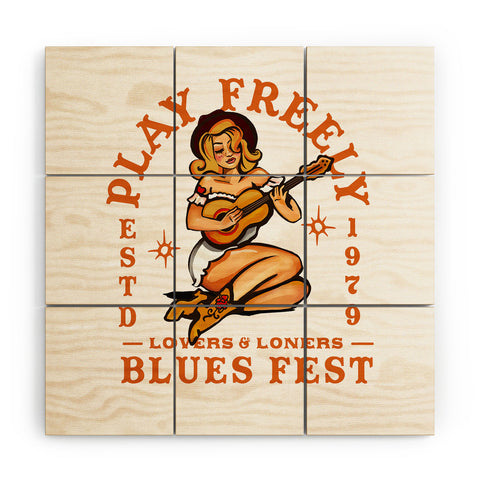 The Whiskey Ginger Play Freely Lovers and Loners Wood Wall Mural