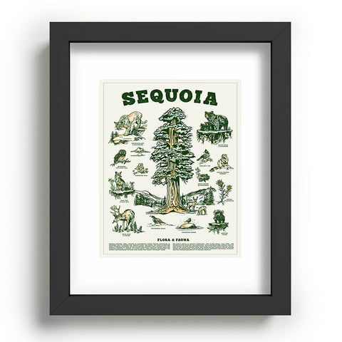 The Whiskey Ginger Sequoia National Park California Recessed Framing Rectangle
