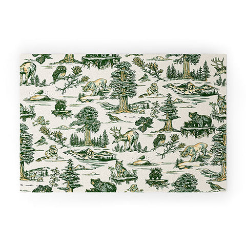 The Whiskey Ginger Sequoia National Park California Pattern Welcome Mat