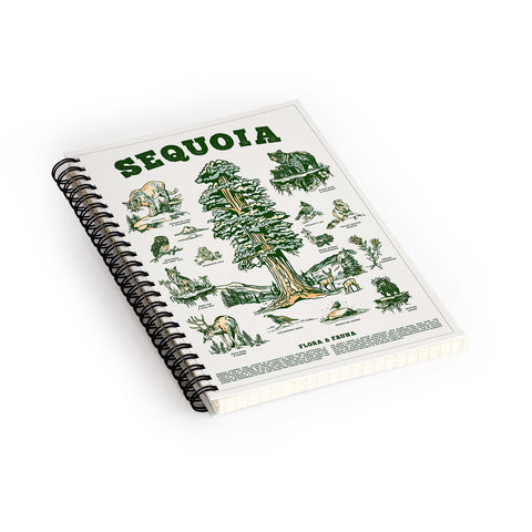 The Whiskey Ginger Sequoia National Park California Spiral Notebook