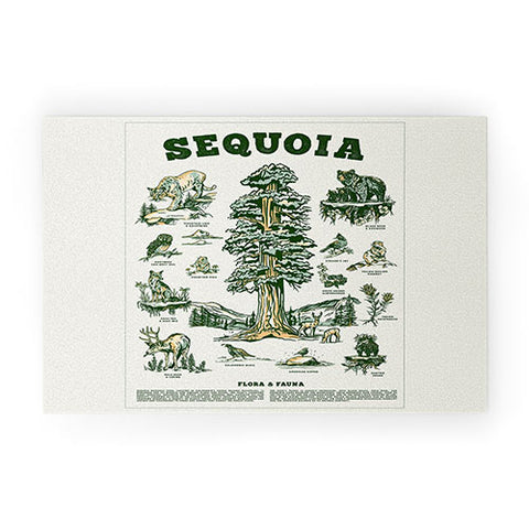 The Whiskey Ginger Sequoia National Park California Welcome Mat