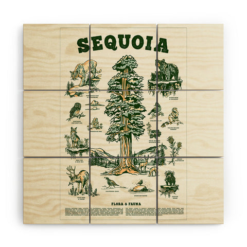 The Whiskey Ginger Sequoia National Park California Wood Wall Mural