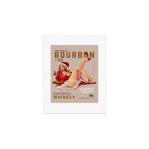 The Whiskey Ginger The Babes Of Bourbon Art Print