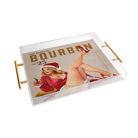 The Whiskey Ginger The Babes Of Bourbon Acrylic Tray
