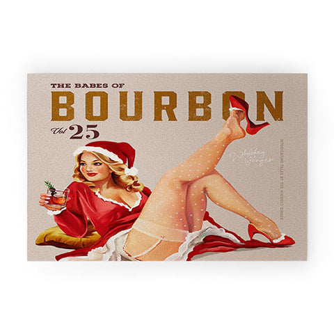 The Whiskey Ginger The Babes Of Bourbon Welcome Mat