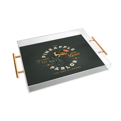 The Whiskey Ginger The Pineapple Parlor Plans Acrylic Tray