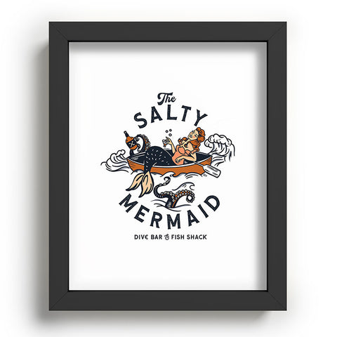 The Whiskey Ginger The Salty Mermaid Dive Bar Recessed Framing Rectangle