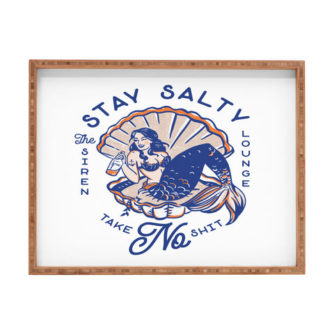 The Whiskey Ginger The Siren Lounge Stay Salty Rectangular Tray