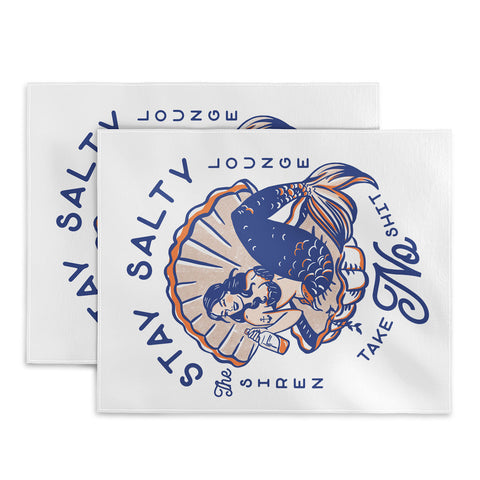 The Whiskey Ginger The Siren Lounge Stay Salty Placemat