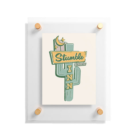 The Whiskey Ginger The Stumble Inn Vintage Floating Acrylic Print