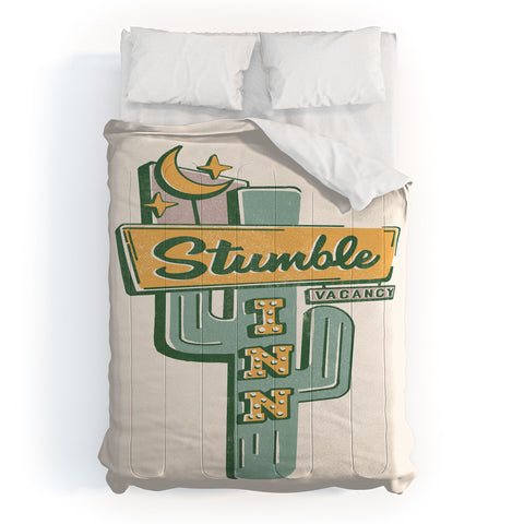 The Whiskey Ginger The Stumble Inn Vintage Comforter