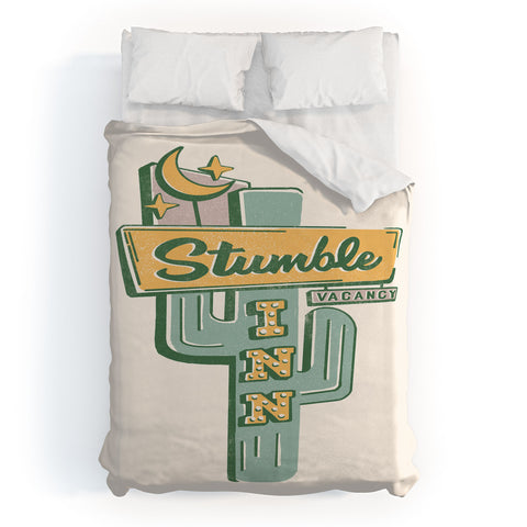 The Whiskey Ginger The Stumble Inn Vintage Duvet Cover