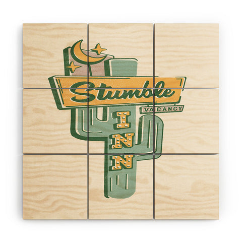 The Whiskey Ginger The Stumble Inn Vintage Wood Wall Mural