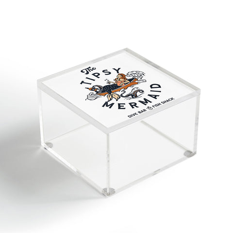 The Whiskey Ginger The Tipsy Mermaid Dive Bar Acrylic Box