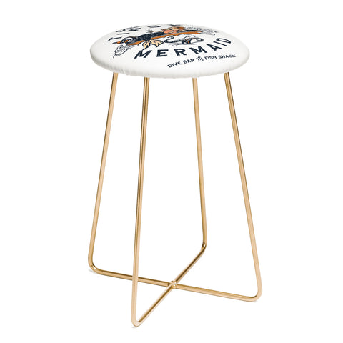 The Whiskey Ginger The Tipsy Mermaid Dive Bar Counter Stool