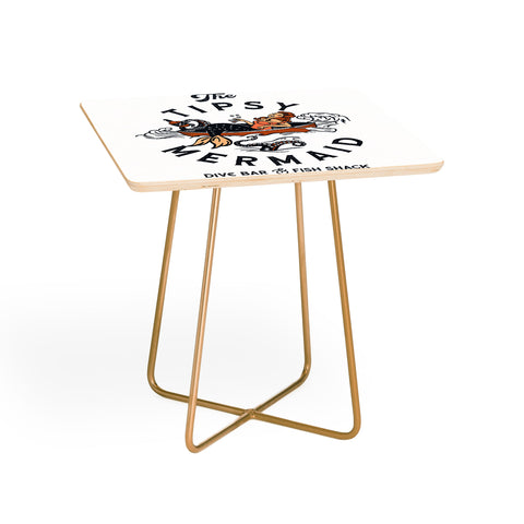 The Whiskey Ginger The Tipsy Mermaid Dive Bar Side Table