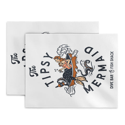 The Whiskey Ginger The Tipsy Mermaid Dive Bar Placemat
