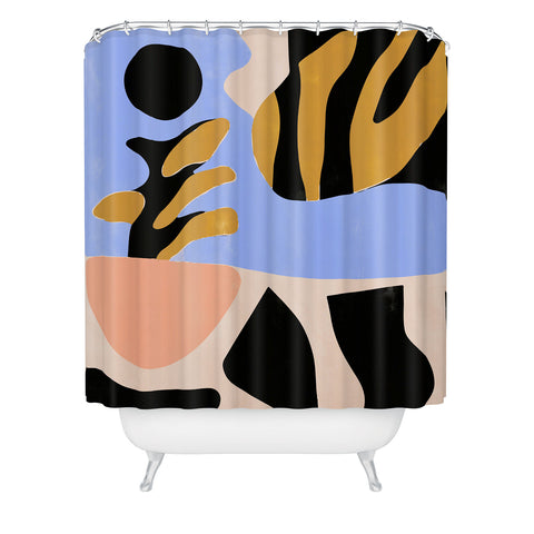 THEPHOENIXPALMS Laval Shower Curtain