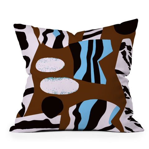THEPHOENIXPALMS Mungba Throw Pillow
