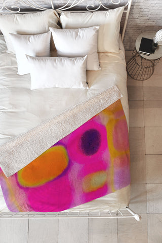 THEPHOENIXPALMS Wefru Fleece Throw Blanket