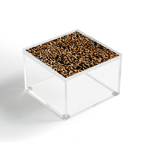 thespacehouse Animal Print Leopard Pattern Acrylic Box
