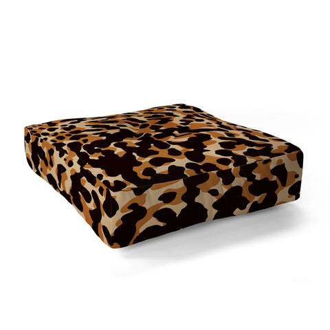 thespacehouse Animal Print Leopard Pattern Floor Pillow Square
