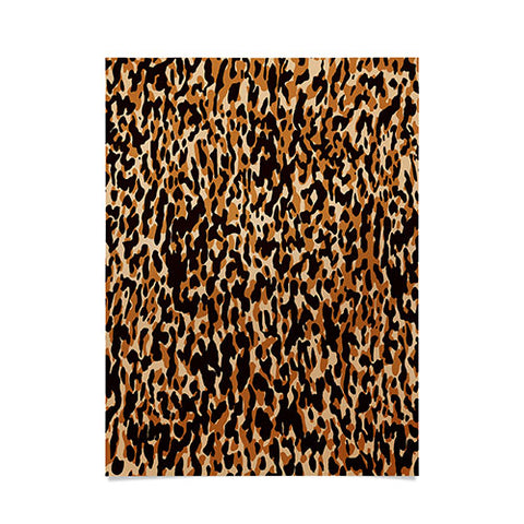 thespacehouse Animal Print Leopard Pattern Poster