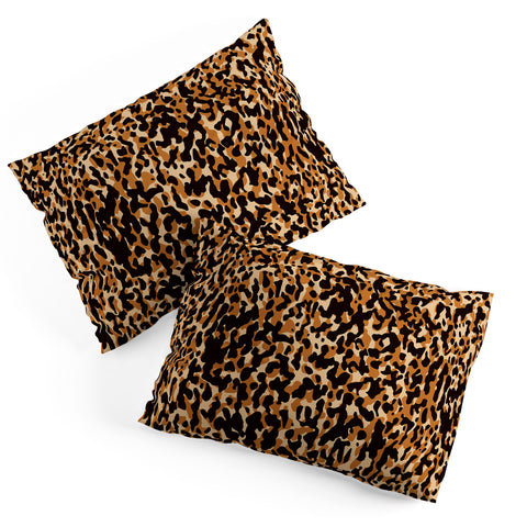 thespacehouse Animal Print Leopard Pattern Pillow Shams