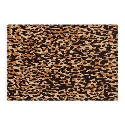 thespacehouse Animal Print Leopard Pattern Outdoor Rug