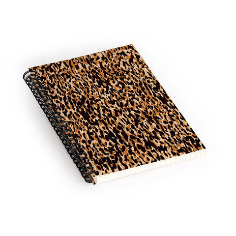 thespacehouse Animal Print Leopard Pattern Spiral Notebook