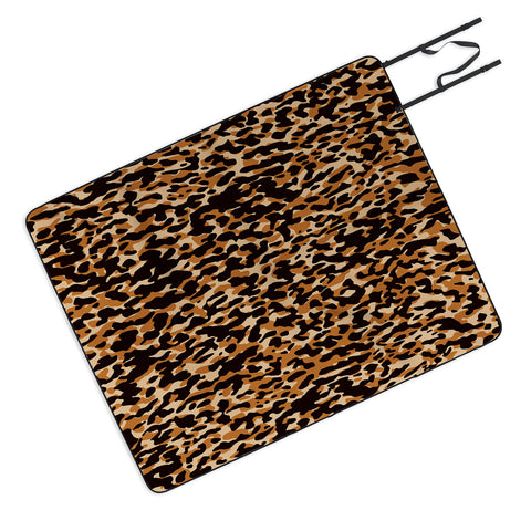 thespacehouse Animal Print Leopard Pattern Picnic Blanket