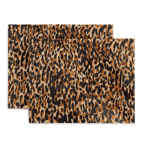 thespacehouse Animal Print Leopard Pattern Placemat