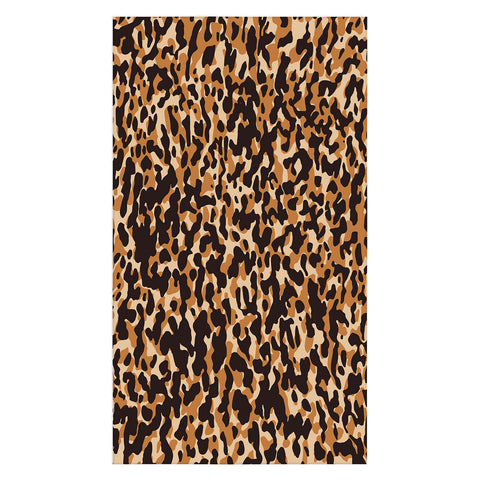 thespacehouse Animal Print Leopard Pattern Tablecloth