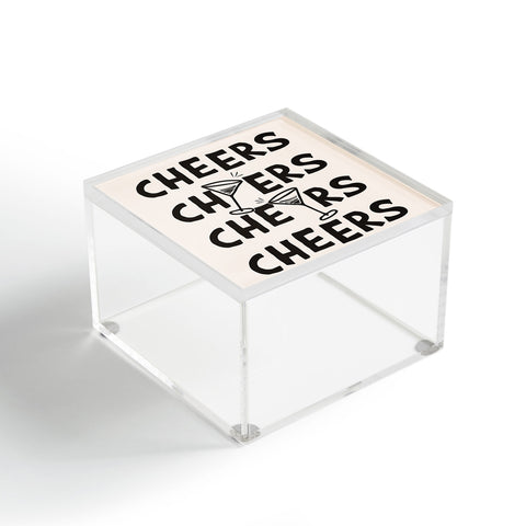 thespacehouse Cheers Cocktails and Drinks Acrylic Box