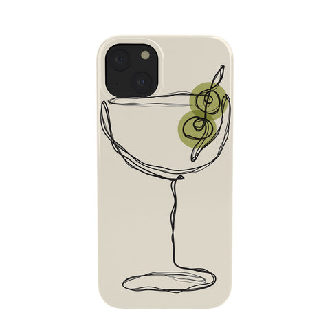 thespacehouse Dirty Martini Cocktail Drink Phone Case