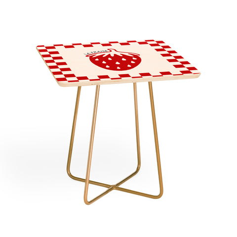 thespacehouse Fruit Series Strawberry Side Table