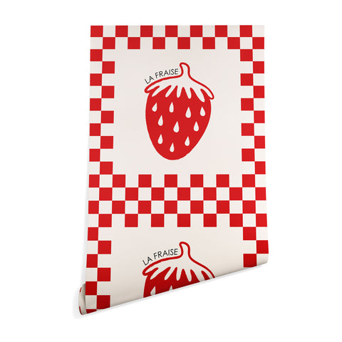 thespacehouse Fruit Series Strawberry Wallpaper