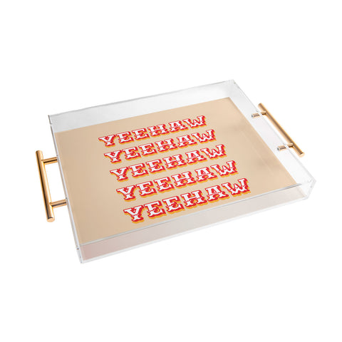 thespacehouse Yeehaw Acrylic Tray