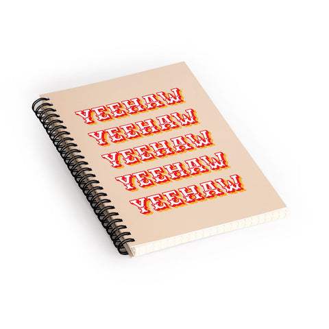thespacehouse Yeehaw Spiral Notebook